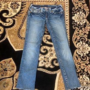 True religion straight leg jeans